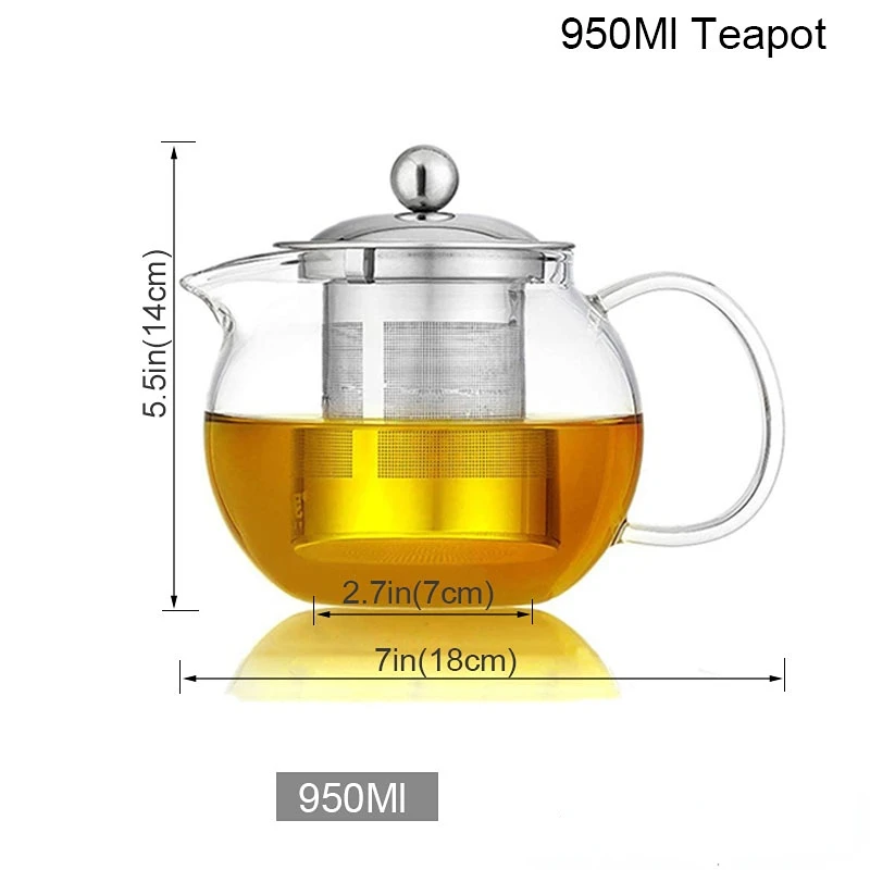 Spherical pot 950ml