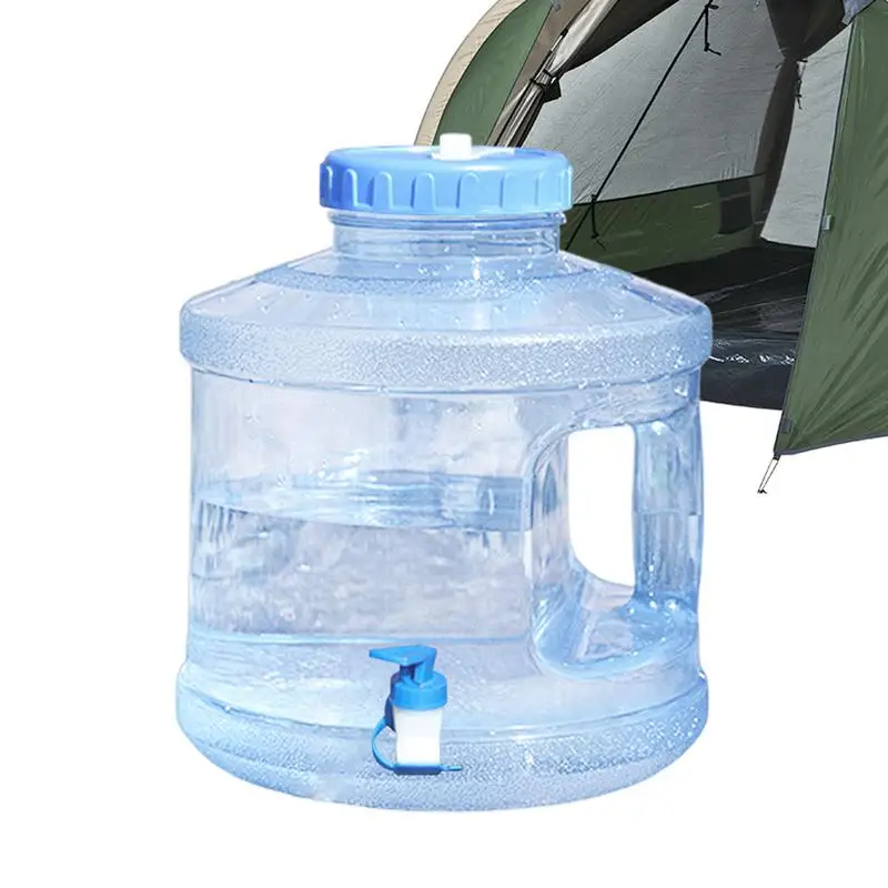 

Чайник для воды, контейнер для сока, портативный диспенсер для холодной воды с краном и ручкой, бытовое ведро для питьевой воды, широкий