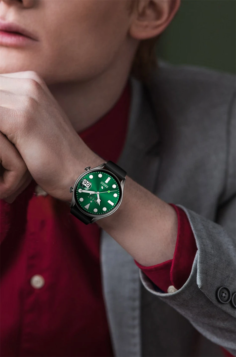 KALOSTE Smart watches Women Bluetooth call Heart Rate Sport Fitness Tracker clock Waterproof Ladies Smartwatch For Android ios