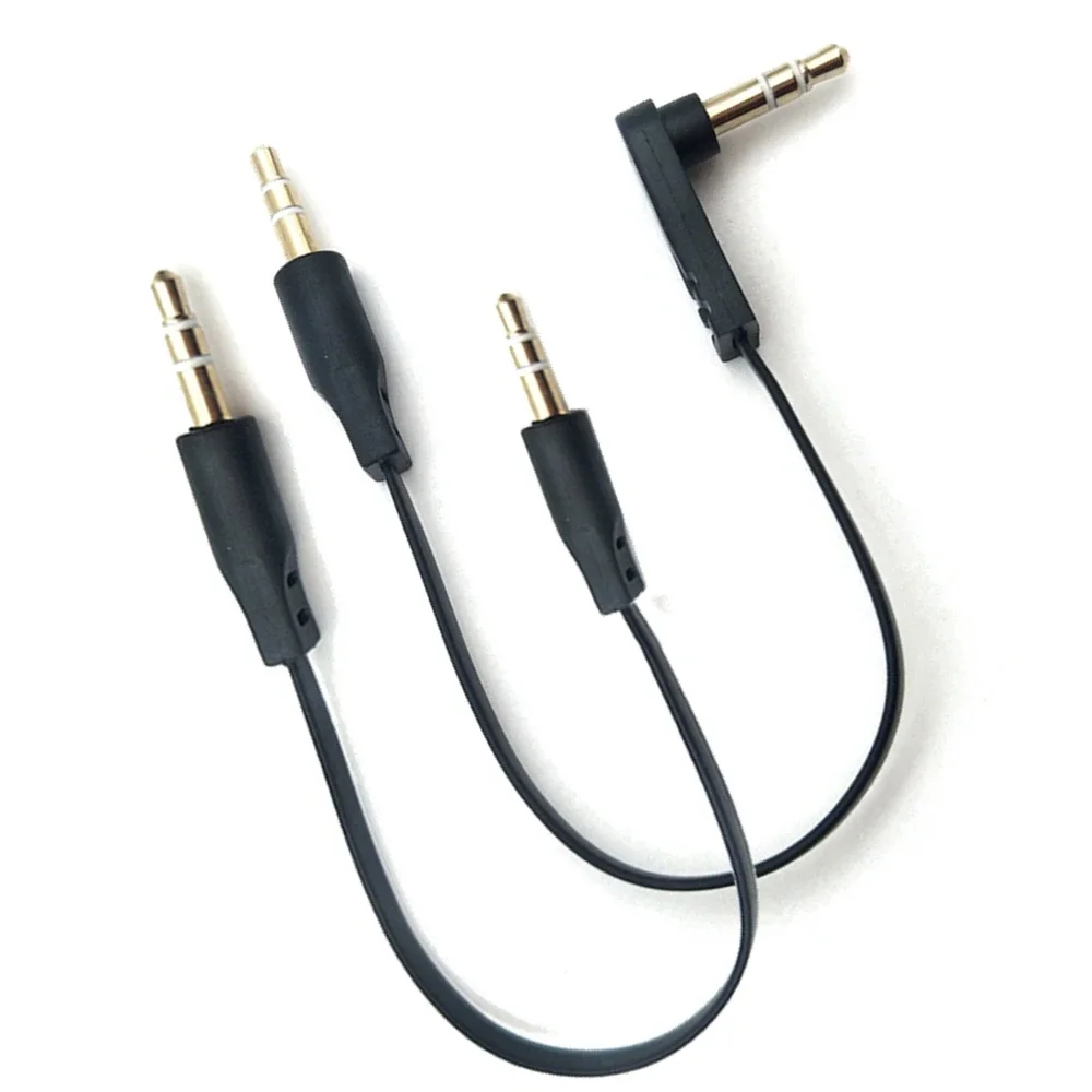 Аудиокабель с разъемом 3,5 мм для подключения автоматического вспомогательного кабеля Стерео аудиокабель подходит для телефонов iPod MP3 10 см