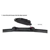 1PCS Multifunctional Wiper Interface Buckle Boneless Wiper Replaceable Buckle Wiper Blade Connector Windscreen Wipers Parts 3