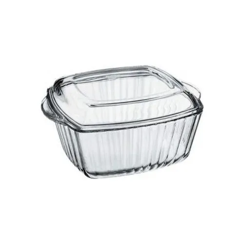 Pasabahce Pyrex маленькие квадратные горшки с крышками 1150cc. | Дом и сад