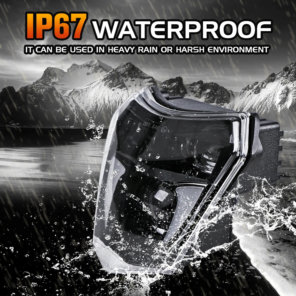 Motorcycle Headlights Motocross Enduro KTM Headlight For KTM EXC XCW XC SX-F XC-