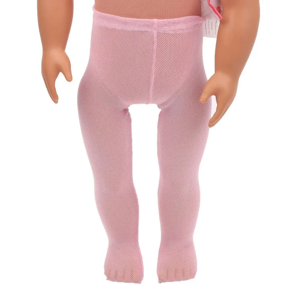 43cm Doll Clothes Silk Stocking Leggings Yoga Pants Elastic Tights Candy Color Pantyhose Fit 18Inch Girl Dolls Accessories Toys