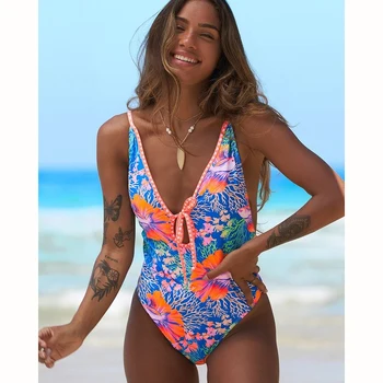 2025 Nuovo costume intero sexy Patchwork Costumi da bagno Donna Monokini Body Push Up Costume da bagno Patchwork Costume da bagno Abbigliamento da spiaggia 1