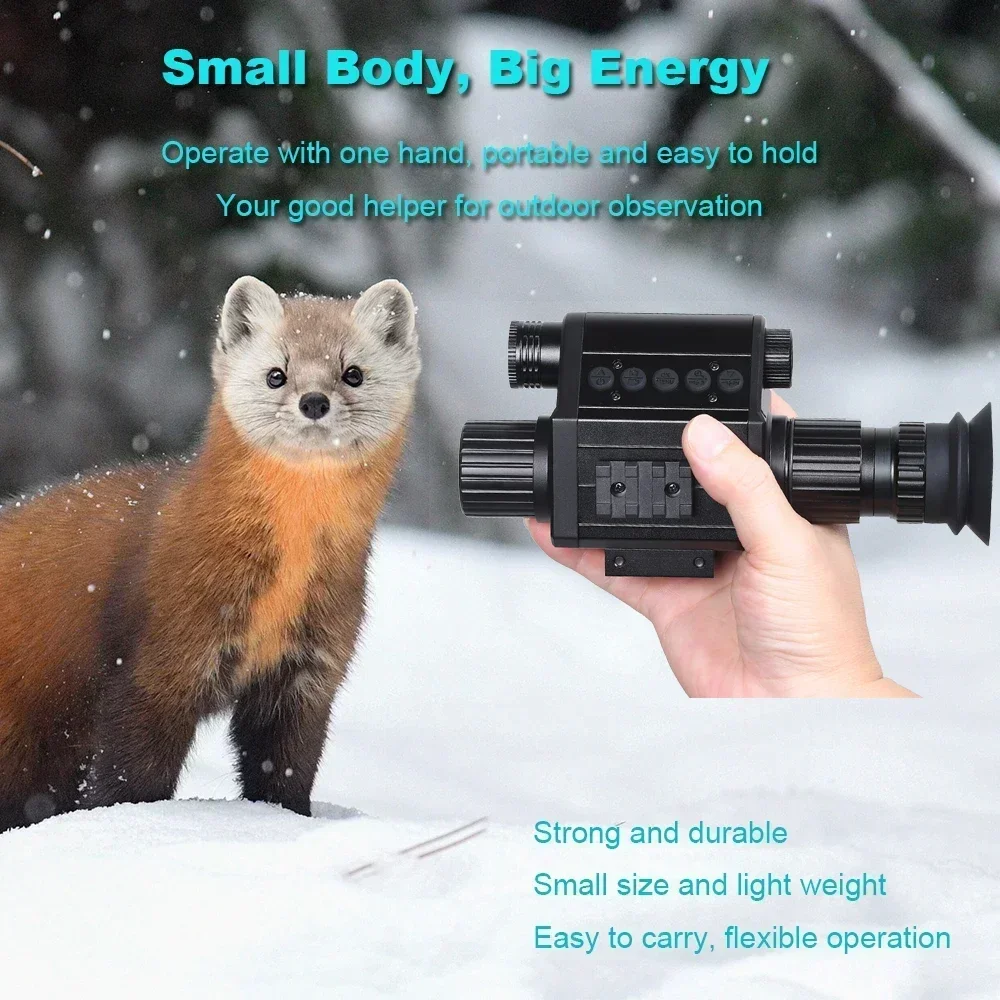 Digital Night Vision Riflescopes Infrared Optics Sight Monocular HD 1080P Video Photo Recording Hunting Camera M5