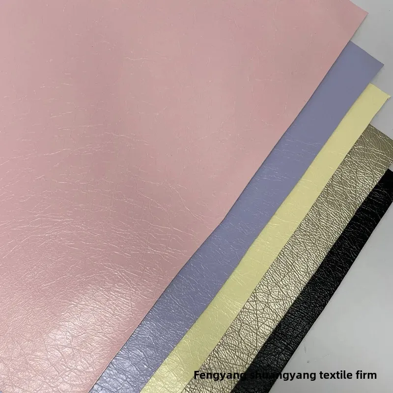 High Simulation Protein PU Leather Soft Touch Artificial Leather Clothing Upper Apparel Skirt Pants PU Material