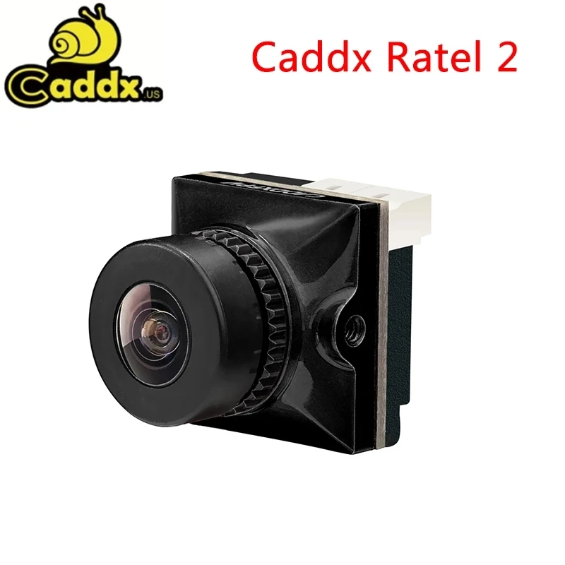 FPV Camera Caddx Ratel 2 V2 2.1mm Lens 16:9 4:3 NTSC PAL Switchable 19*19mm Super WDR for FPV Racing Drone RC Model