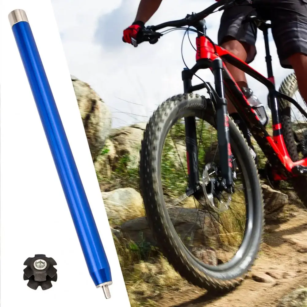 

1 Set Sun Flower Punch Tool Non-deformable Removable Replaceable Bicycle Accessories Fork Star Nut Tool Fork Star Nut Tool