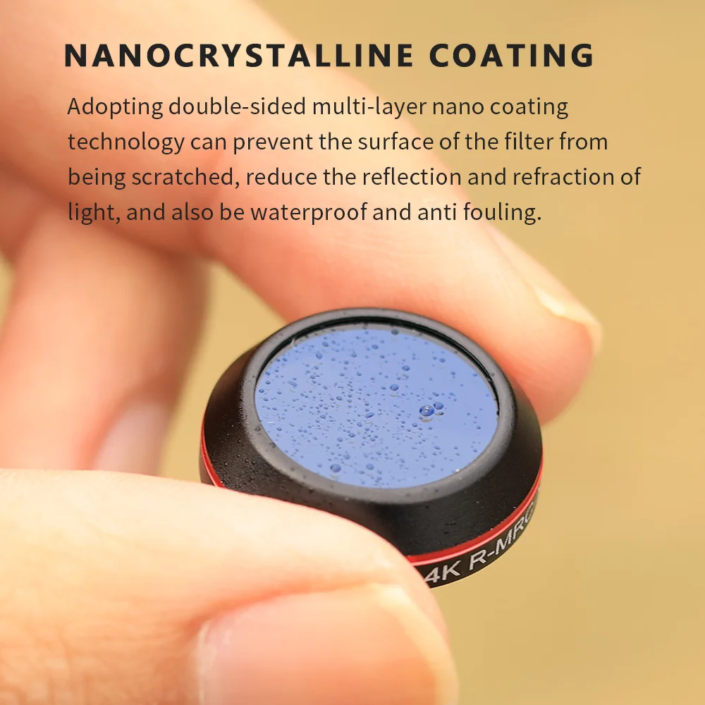Lens Filter For SJCAM C300 Sports Camera Lens UV/CPL/NDPL Filter Optical Glass Protective Cover Filter Set Accessories 3