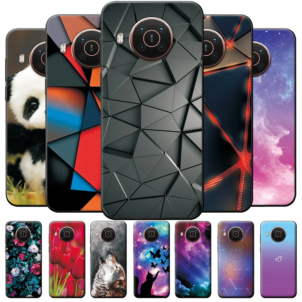 Чехол для Nokia X20 X10, силиконовая Мягкая задняя крышка из ТПУ, чехол для Nokia x10, бампер для телефона NokiaX20 X 20 NokiaGX10 6,67 дюймов