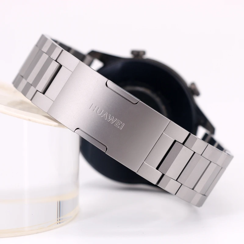 Ремешок титановый для Huawei Watch 3 Pro GT3pro 46 мм, оригинальный браслет для наручных часов 58g