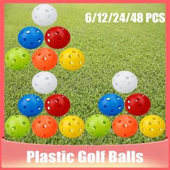 Perforated Practice Golf Balls 1