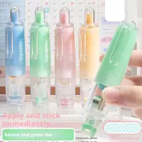5m*6mm Cute Dots Glue Tape DIY Scrapbooking Collage Photo Album School Stationery Double Sided Adhesive Roller TapeSchool Office 1