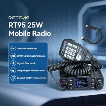 Retevis RT95 Dual Band Mobile Ham Radio 1