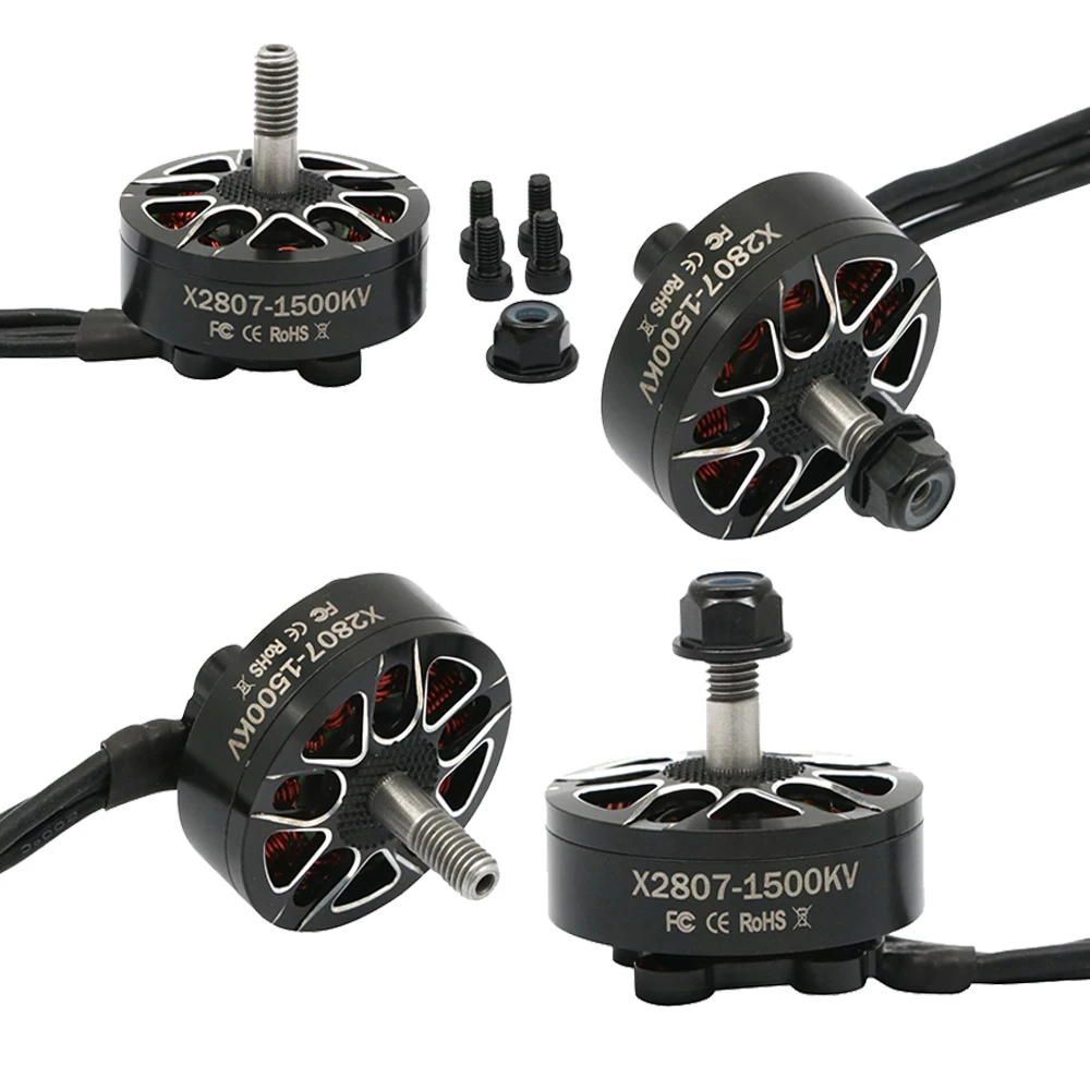 

RC DIY Parts X2807 2807 Motor 1300KV 4S 1500KV 1700KV 6S Brushless Motor for FPV Freestyle 7inch Long Range Mark4 LR7 Drones