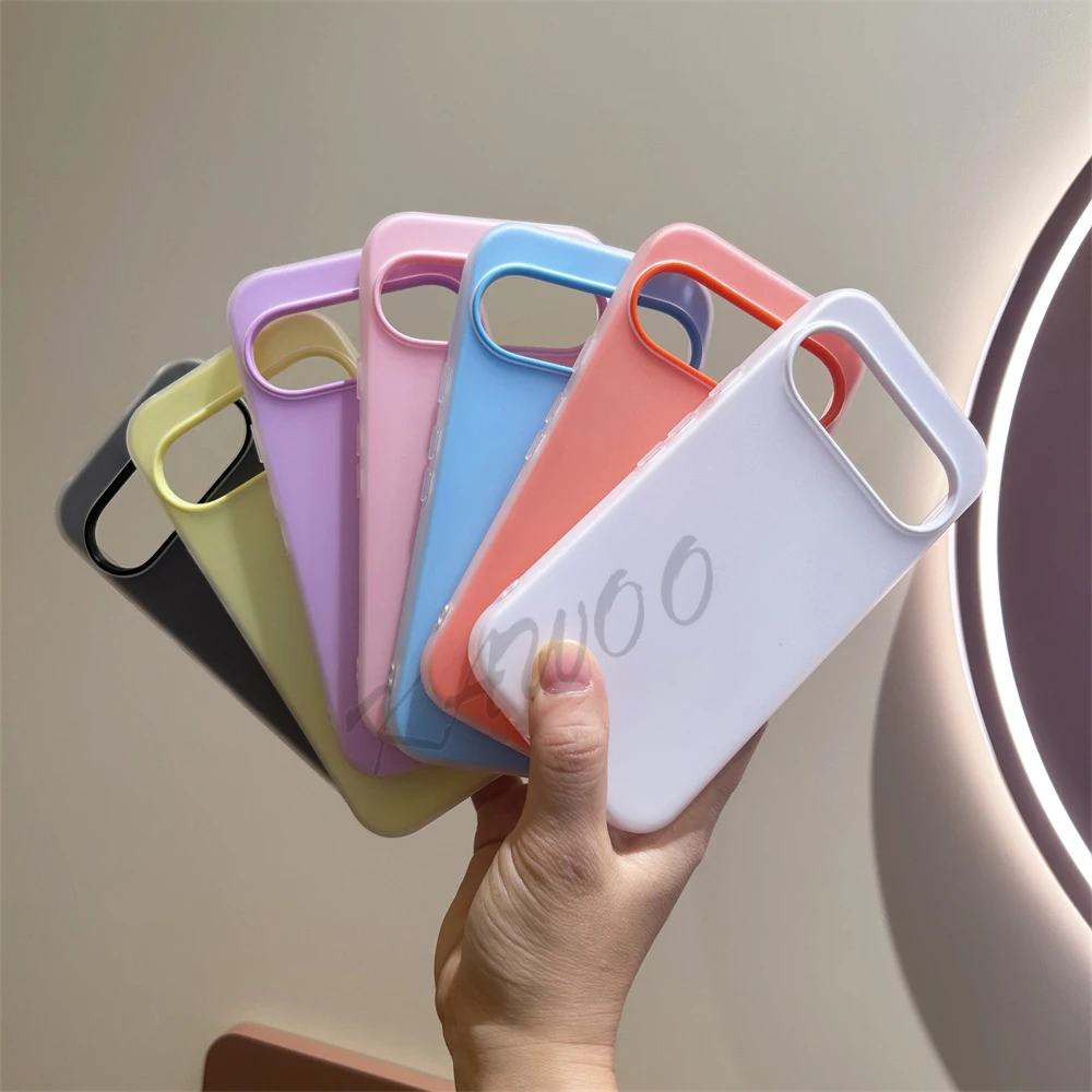 Jelly Color Shockproof 2-in-1 Design Phone Case