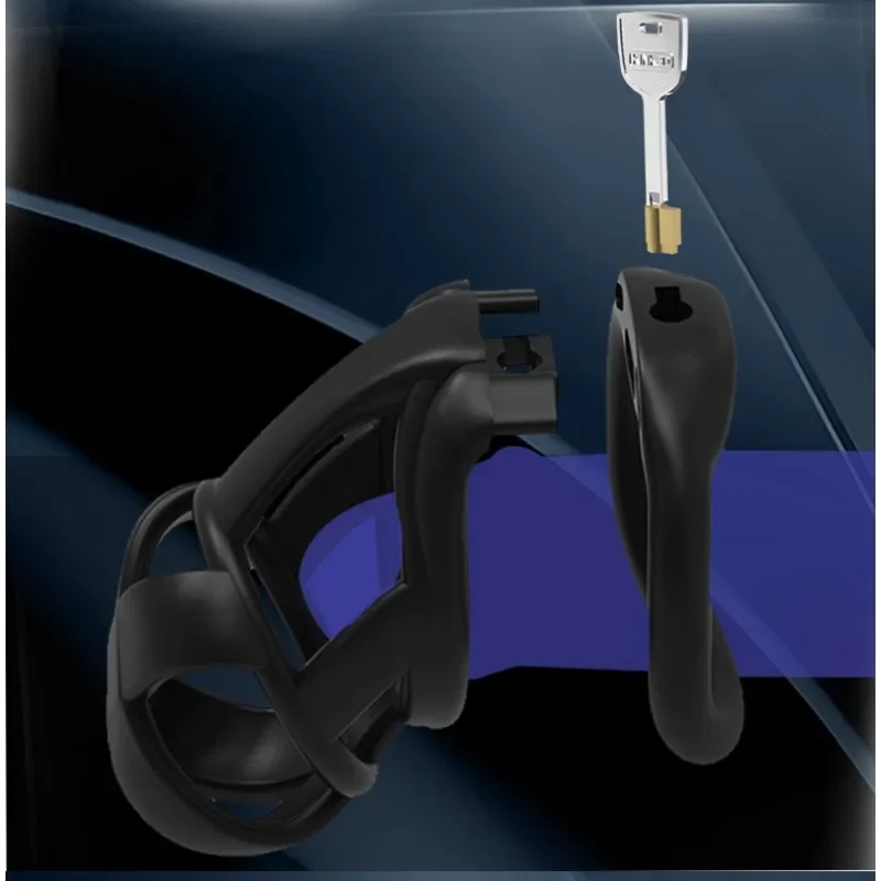 Male Chastity New Embedded Small Lock Core Chastity Lock for Men Birdcage Tablet Ring and Grooming Equipment Alternative Toys 25