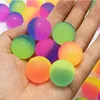 Fun High Bounce Toy Balls Kids Gift Party Favor Decoration Kids Bouncing Ball Pattern  Two-color Bounce Ball Birthday Gift 5