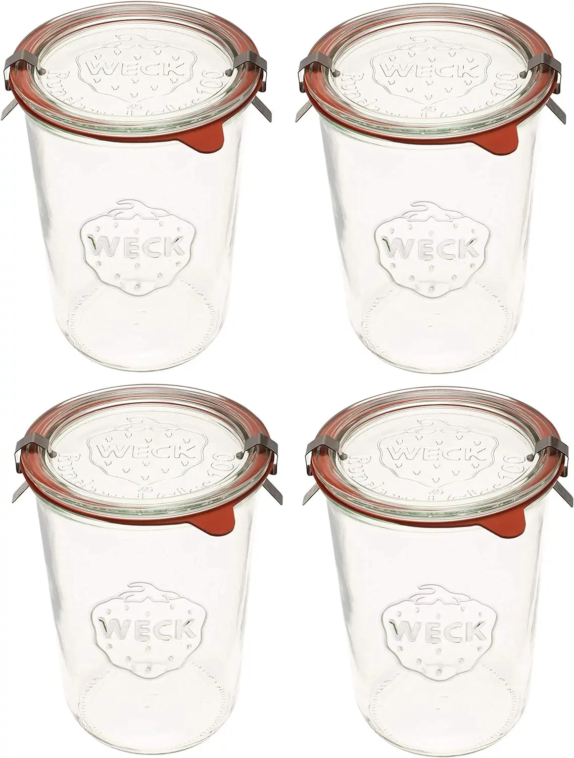 743 - 3/4 L Mold Jar (Set of 6) - Weck Jars