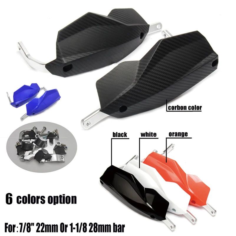 

Motorcycle 22mm 28mm Hand Guards Handguard Protector Motocross Dirt Pit Bike For RMZ IRBIS CRF YZF KXF KAYO BSE Handlebars