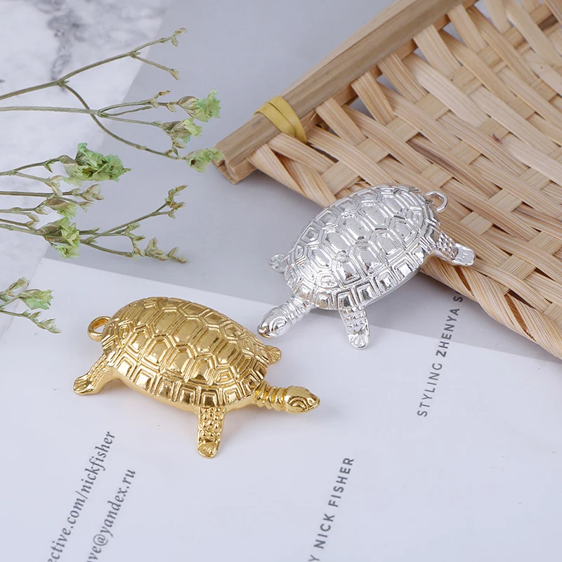 Feng Shui Golden Money Turtle Lucky Fortune Wealth Home Office Decoration Gift