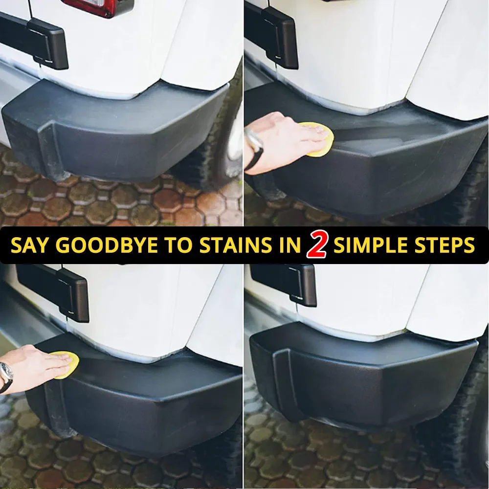 1pcs Plastic Renovator 20/50/100ML Coating Auto Rubber Repair Clean Restore Gloss Black Shine Seal Brighten Retread Paint Care