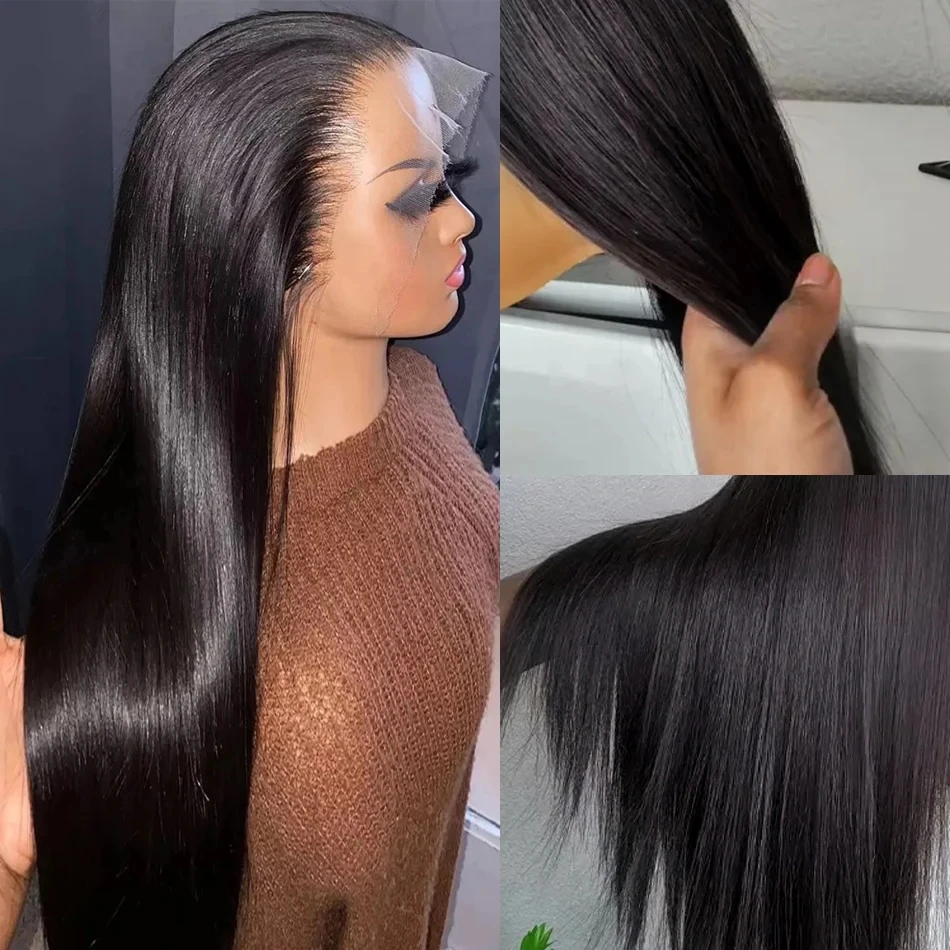 360 Full Lace Wig Human Hair Pre Plucked Bone Straight Lace Fronta Wigs Glueless Hd Lace Frontal Wig Human Hair Wigs For Women