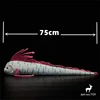 Oarfish High Fidelity Anime Cute Plushie Sea Serpent Plush Toys Lifelike Animals Simulation Stuffed Doll Kawai Toy Gifts For Kid 2
