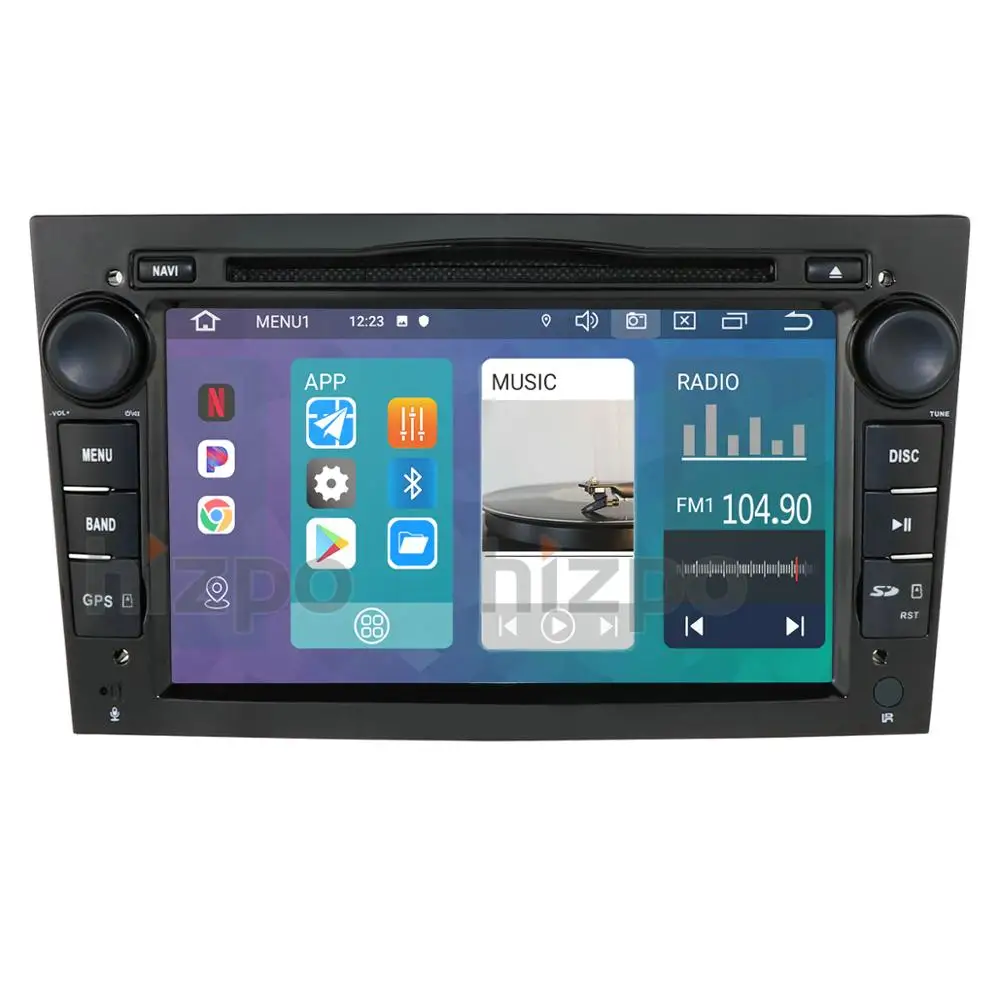 Android 10 2 Din Lettore Dvd Per Auto Radio Gps Per Opel Astra H Meriva Vectra Antara Zafira Corsa C D Vivaro Veda Vauxhall Multimedia
