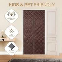 Winter Door Curtain Windproof Warm Partition Curtain Magnetic Door Curtain Punch-free Door Curtain Bedroom Block Curtain - Image 5