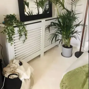 Super Tall 100CM Radiator Cover Strong Grill Shelf Cabinet MDF Cupboard Modern Vertical/Horizontal Style 3