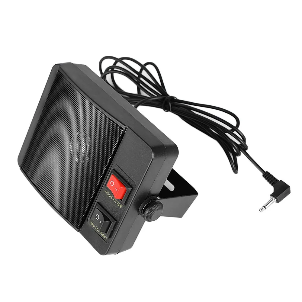 3.5mm Diamond Heavy Duty TS-750 External Speaker for walkie talkie QYT YAESU ICOM KENWOOD CB Two Way Radio Car Mobile Radio