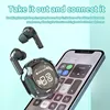 T8 PRO Tws Bluetooth Earbuds Transparent with LED Digital Display Wireless In-Ear Earphone for Xiaomi Huawei iPhone Headphone 4