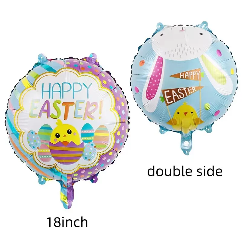 Neue Ostern Ei Aluminium Film Ballon Dschungel Ostern Kaninchen Ei Kinder Spielzeug Partei Dekorative Ballon – Detail 8