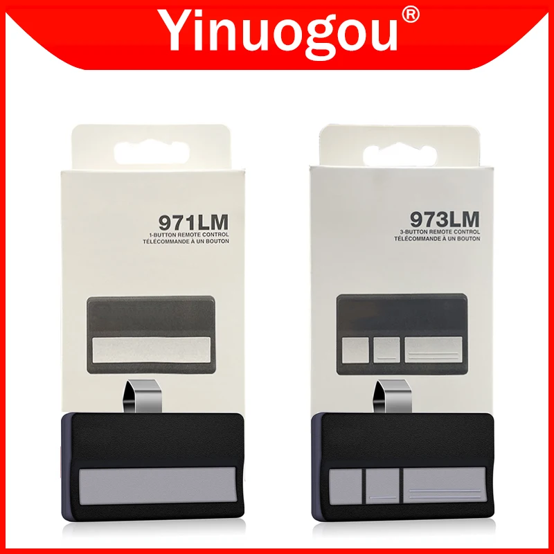 Control Remoto Liftmaster Para Abridores De Puerta De Garaje Negro