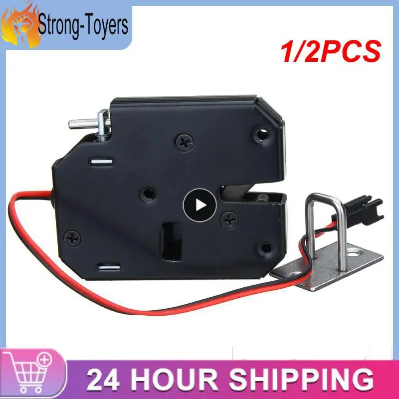 

1/2PCS Special Price DC 12V Electromagnetic Lock Energy-Saving Electronic Locks For Cabinet Door Furniture Tools