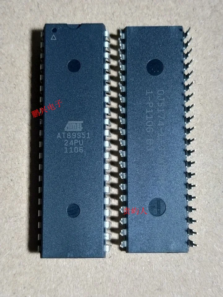 

Free shipping AT89S51-24PU AT89S51-24PI AT89S51-24PC IC 10PCS