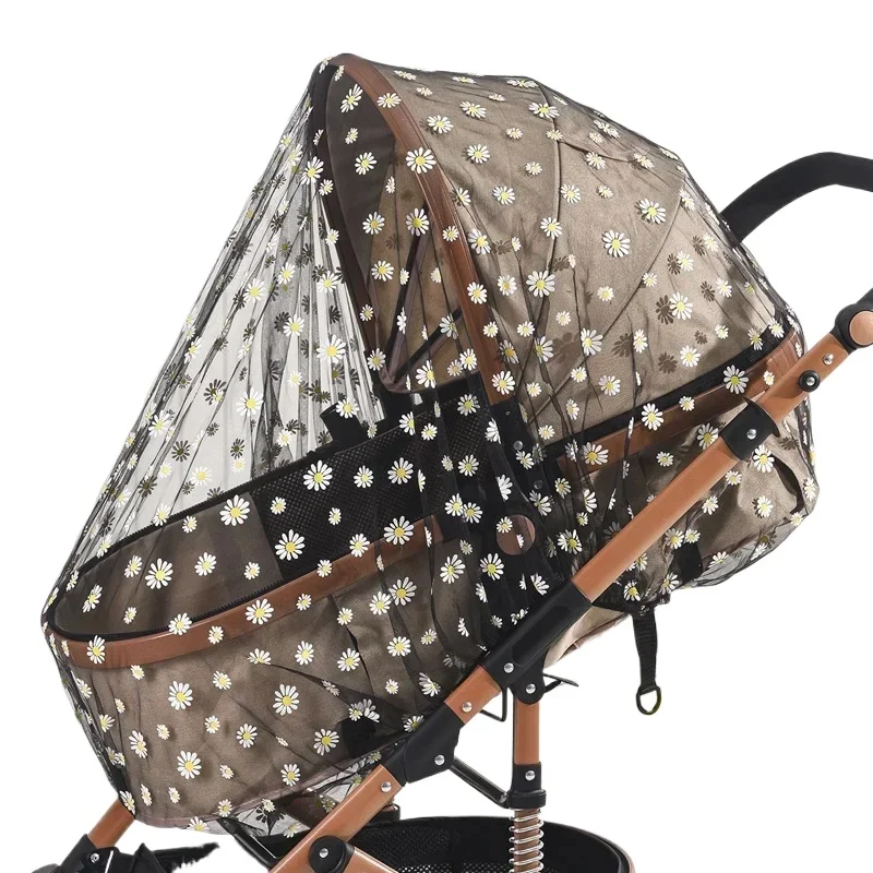 Baby Stroller Mosquito Net Universal Pram Net Baby Sunshades Buggys Insect Net Fly Protection Cover for Stroller Pushchair