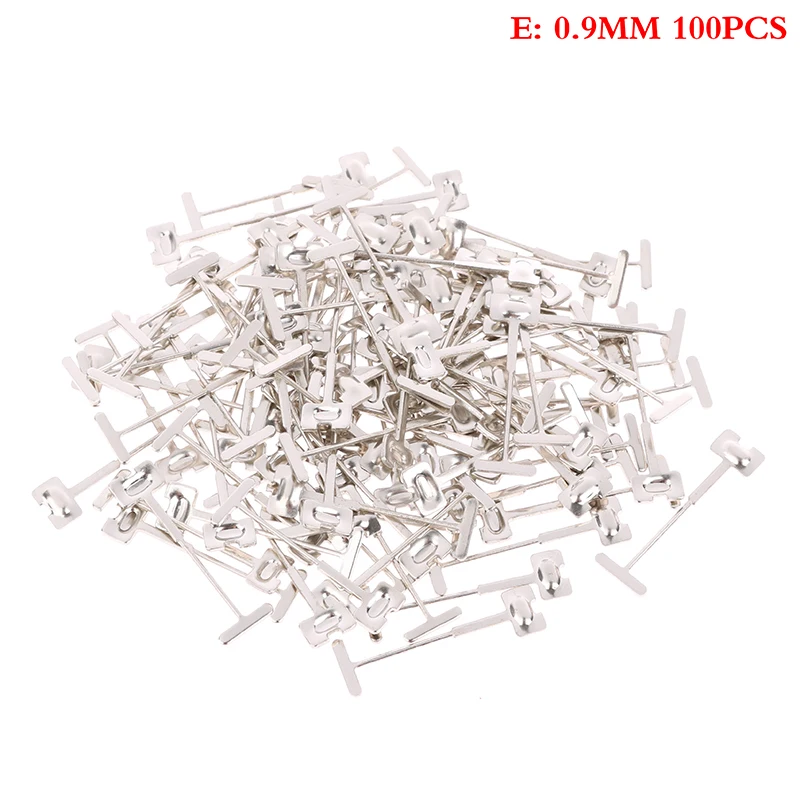 100pcs 0.9/1.2/1.5mm Sample Tile Leveling System Can Replace Steel Needle Tile Leveling Device Clearance Tool Construction Tools