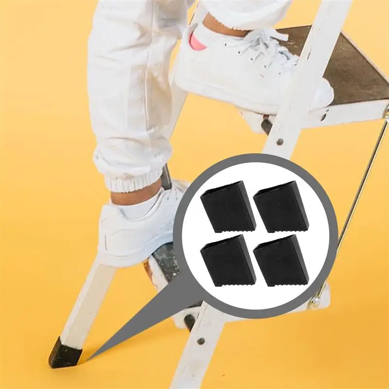 Ladder Feet Rubber Pads Covers Foot Pad Non Leg Step Protectors Capsfloor Protector Chair Furniture Extension