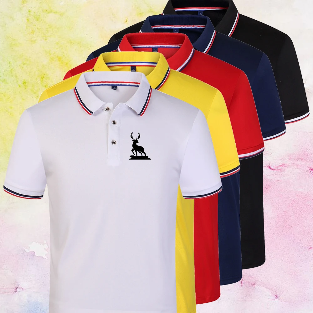 

HDDHDHH Brand Men Summer Solid Polo Short Sleeve Slim Fit Fashion Streetwear Tops T-Shirts Office Casual Shirts
