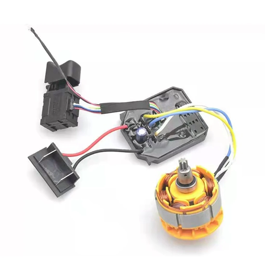 DC motor speed controller Motor speed controller Electric motor speed controller For Dayi 2106/161/169 Drive Control Board + Switch 18V 21V Brushless Electric Wrench Motherboard Speed Switch(A)