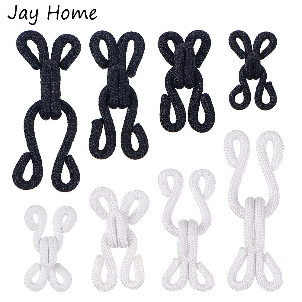 10PCS Sewing Hook and Eye Closure Fasteners for Fur Coat Jacket Cape Stole Bracelet Jewelry Books Crafts DIY Clothing Crafts