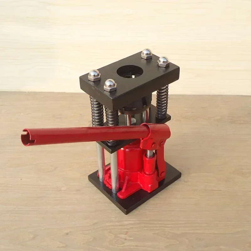 Manual Hydraulic Pipe Fastening Machine Agricultural Spray Injection Tube High Pressure Rubber Hose Pressure Joint Machine 2