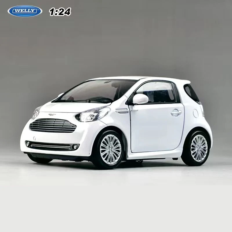 Welly 1:24 Aston Martin Cygnet Alloy Classic Car Model Diecast Metal Vehicles Modello Di Auto Simulazione In Scala In Miniatura Regalo Giocattolo Per 