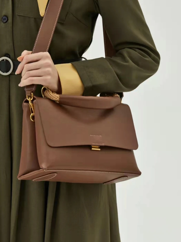 Moda Elegante Commuter Lady 2024 Nuovo Minority Designer Monospalla Crossbody Borse Versatile Tutto-fiammifero Messaggio_voghion.com