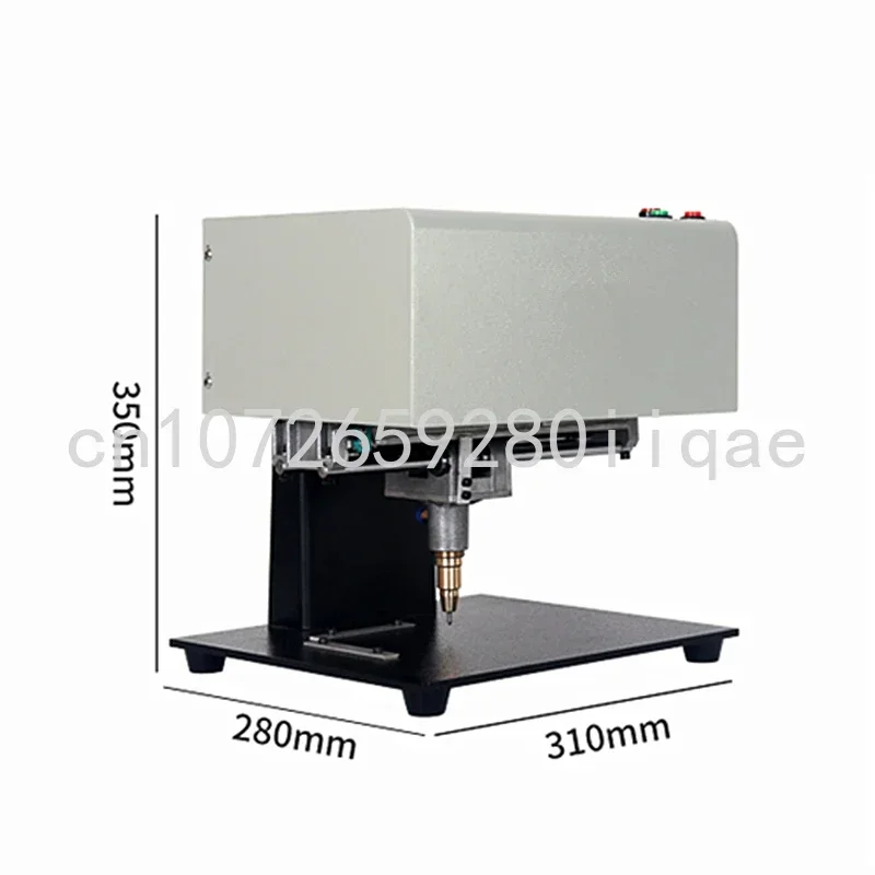 

Desktop Portable Metal Signage Nameplate Marking Machine 3Axis Touch-screen Electric Pneumatic Lettering Machine 190x120mm