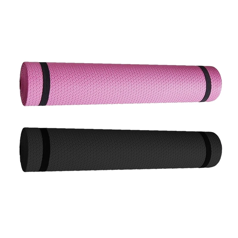 Yoga Mat 1PC 3MM-6MM Thick Yoga Mat Anti-skid Sports Fitness Mat EVA Comfort Foam Yoga Exercise And Pilates Gymnastics