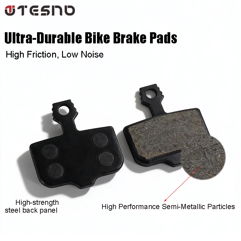 Bicycle Semi Metal Resin Ceramics Disc Brake Pads for Shimano Bike Hydraulic Disc Brake Cycling Accessories